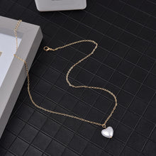 Load image into Gallery viewer, SUMENG New Arrival 2022 Fashion Sweet Girls Elegant Pearl Heart Pearl Necklace For Women Students Party Choker Jewelry Gifts