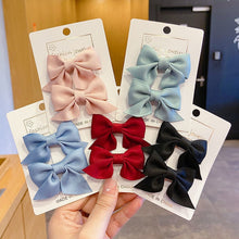 Load image into Gallery viewer, 2022 New Bow Headgear Cute Sweet Little Girl Hair Accessories Summer Girls Net Red Clips Baby Hairpins Children Hair Clips Gifts