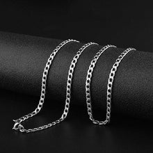 Load image into Gallery viewer, Stainless Steel Chain Necklace Long Hip Hop for Women Men on The Neck Fashion Jewelry Gift Accessories Silver Color Choker