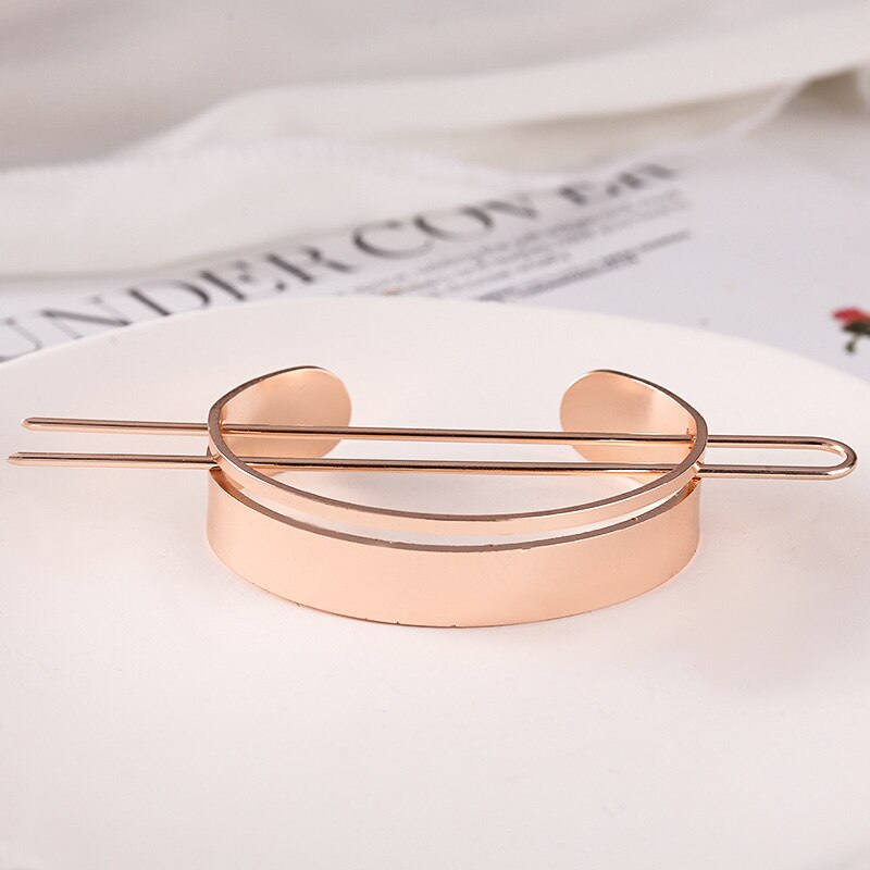 Ruoshui Woman Bun Holders Alloy Cage Hair Sticks Women Hair Jewrly Round Top Hairpins Hair Clips Lady Ornaments Hair Accessories