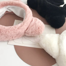Load image into Gallery viewer, Hair band female wash face cat ears headband net red simple cute girl heart wide-brimmed plush hair band hairpin head jewelry