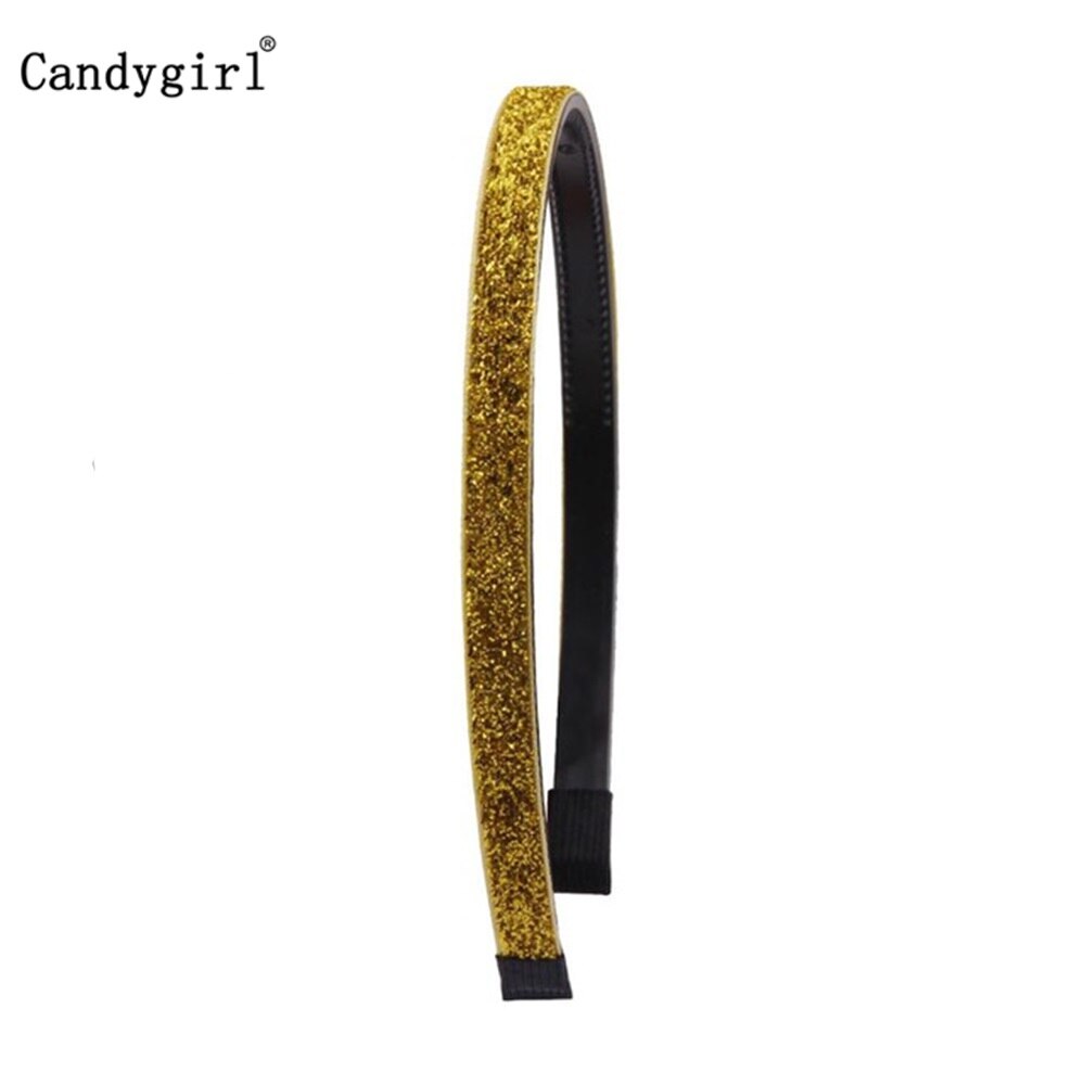 Candygirl Glitter Headbands for Girls Cute Sparkly Hair Hoops Different Colors Sequin Cartoon Star Hair Bands Accessories
