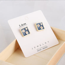 Load image into Gallery viewer, Earrings Retro Temperament Europe and America 2022 New High-quality Purple Earrings Female Exquisite Niche Fashion Stud Earrings