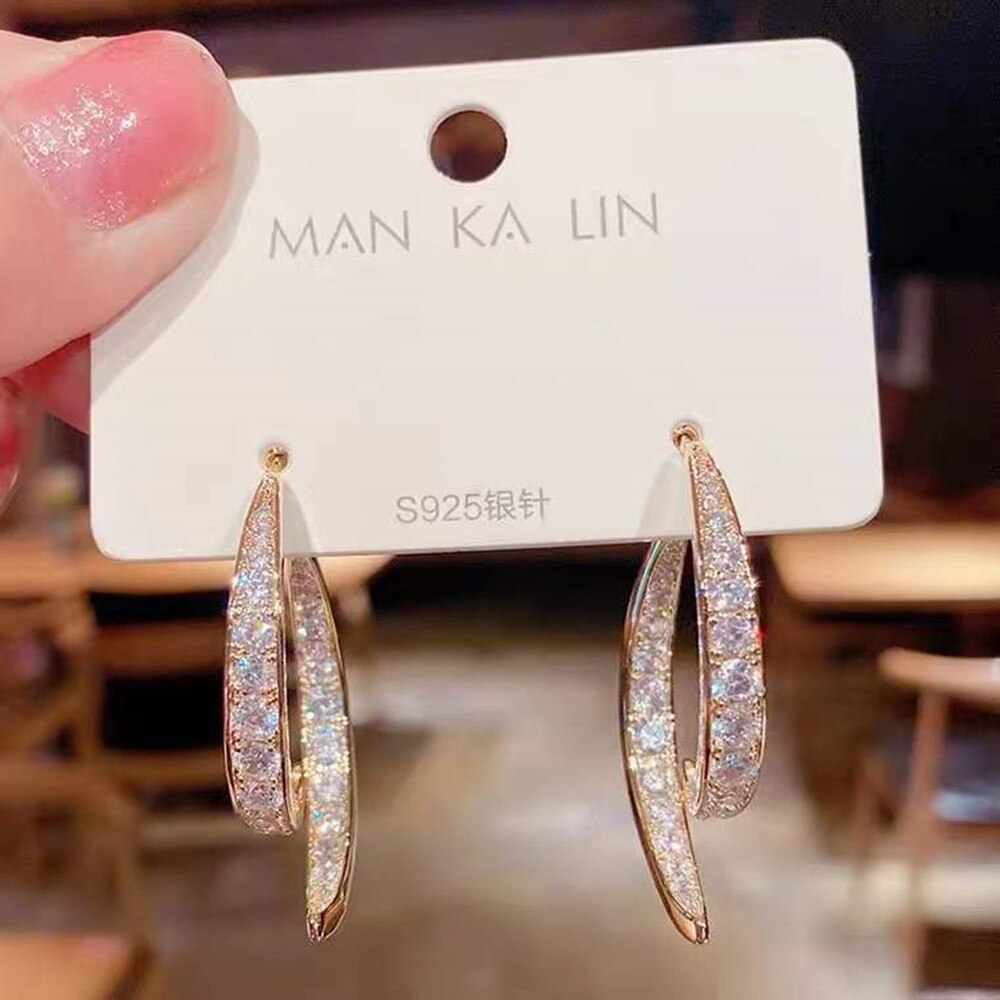 2022 New Korean Stud Earrings for Women Vintage Pearl Dangle Drop Gold Color Earring Set 2021 Trend Earings Women Jewelry