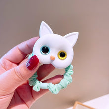 Load image into Gallery viewer, 2022 New Women Cute Cat Rubber Bands Elastic Hair Bands Korean Headwear Children For Girls Lovely Hair Accessories Ornaments