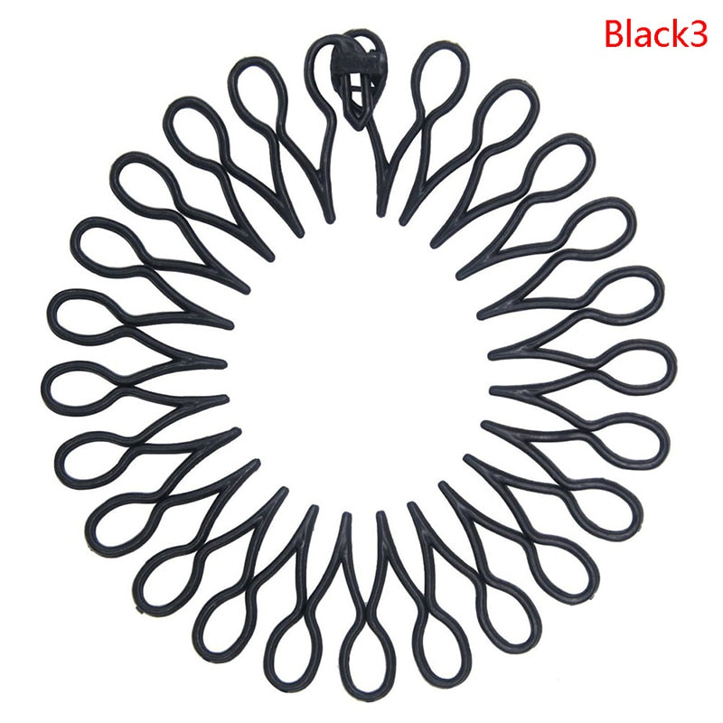 1/3PCS/Set  Spiral Spin Screw Bobby Pin Hair Clip Twist Braiders Barrette Black Hairpins Hair Braider Styling Accessories