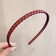 Load image into Gallery viewer, 2022 Best Selling New Styles Fashion Wave Resin All-match Scrub Wavy Hair Band Headband for Women Girl Hair Accessories Headwear