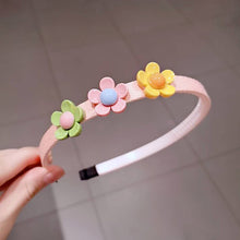 Load image into Gallery viewer, 1Pcs Children Cute Colors Bowtie Cartoon Hair Hoop Hairbands Girls Lovely Bow Ears Headbands Kids Hair Accessories Hair Bands