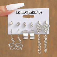 Load image into Gallery viewer, 17KM Vintage Pearl Earrings Set Metal Gold Plated Dangle Earrings Heart Butterfly Hoop Earrings Geometric Fashion Jewelry Trendy