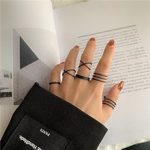 Load image into Gallery viewer, Fashion Butterfly Metal Punk Rings Set For Women Teen Jewelry Gifts Accessories Buckle Female Index Finger Ring