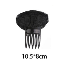 Load image into Gallery viewer, Puff Hair Head Cushion Invisible Fluffy Hair Pad Sponge Clip Bun Bump It Up Volume Hair Base For Women and Girls Hair Accessory