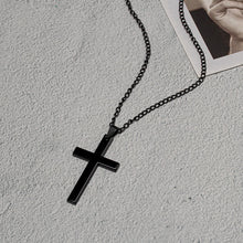 Load image into Gallery viewer, Vintage Gothic Pendants Cross Necklace Cool Street Style Necklaces For Men Women Unusual Chain On the Neck Chains Punk Jewelry