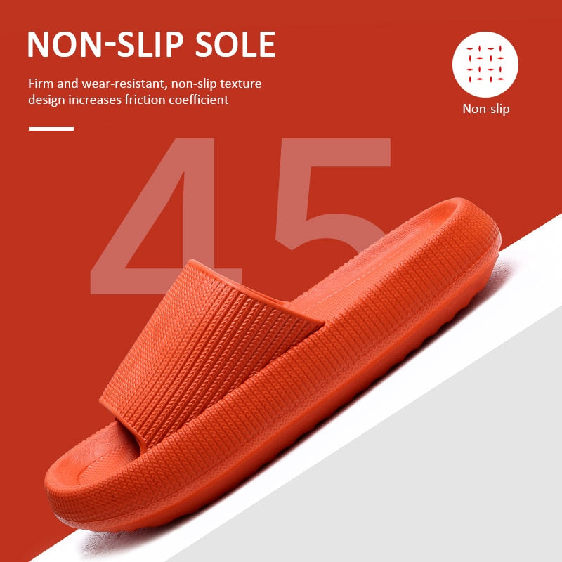 Thick Platform Bathroom Home Slippers Women Fashion Soft Sole EVA Indoor Slides Woman Sandals 2022 Summer Non-slip Flip Flops