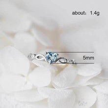 Load image into Gallery viewer, Simple heart-shaped ring, lovely finger ring for women, romantic birthday gift for girlfriend fashion personality zircon jewelry