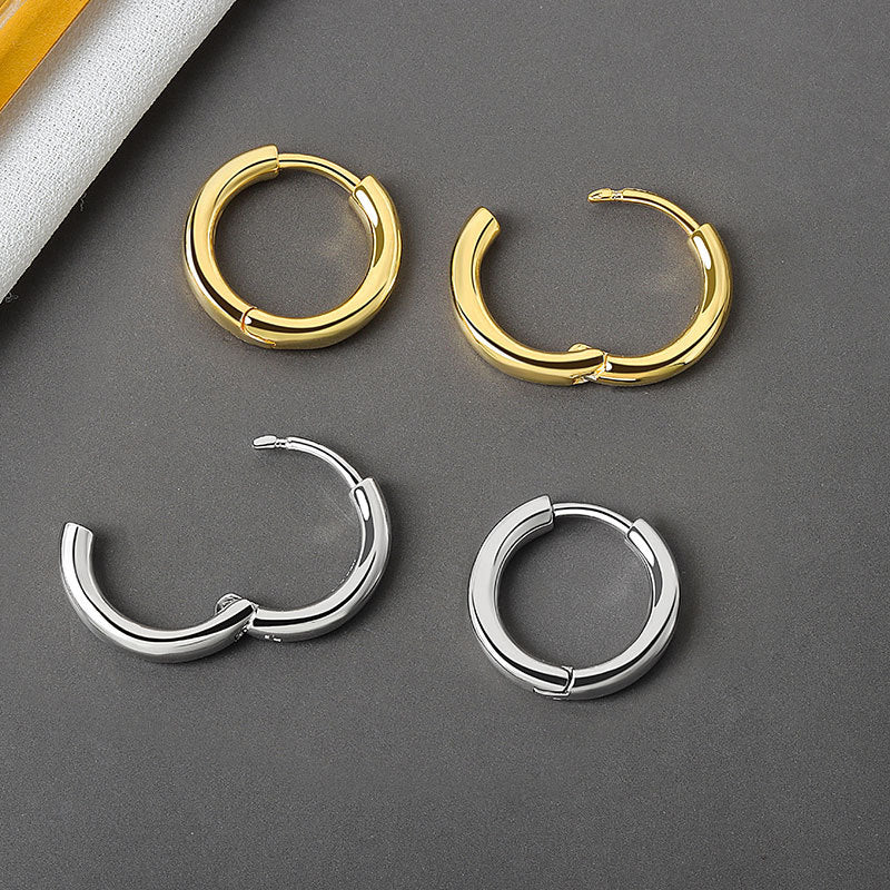 Fashion Hoop Earring For Women Girls Party Wedding 2022 Hiphop Trendy Punk Jewelry eh1457