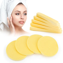 Load image into Gallery viewer, 50Pcs Cosmetic Puff Compressed Cleaning Facial Sponge Clean Washing Pad Sponge Face Skin Care Cleansing Makeup Remover Tools