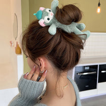 Load image into Gallery viewer, Plush Hair Band Animal Cute Rabbit Elastic Cartoon Ponytail Accessories For Woman Girl Hair Tie Plush Toy Scrunchies Animal