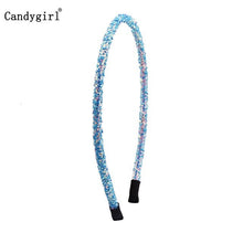 Load image into Gallery viewer, Candygirl Glitter Headbands for Girls Cute Sparkly Hair Hoops Different Colors Sequin Cartoon Star Hair Bands Accessories