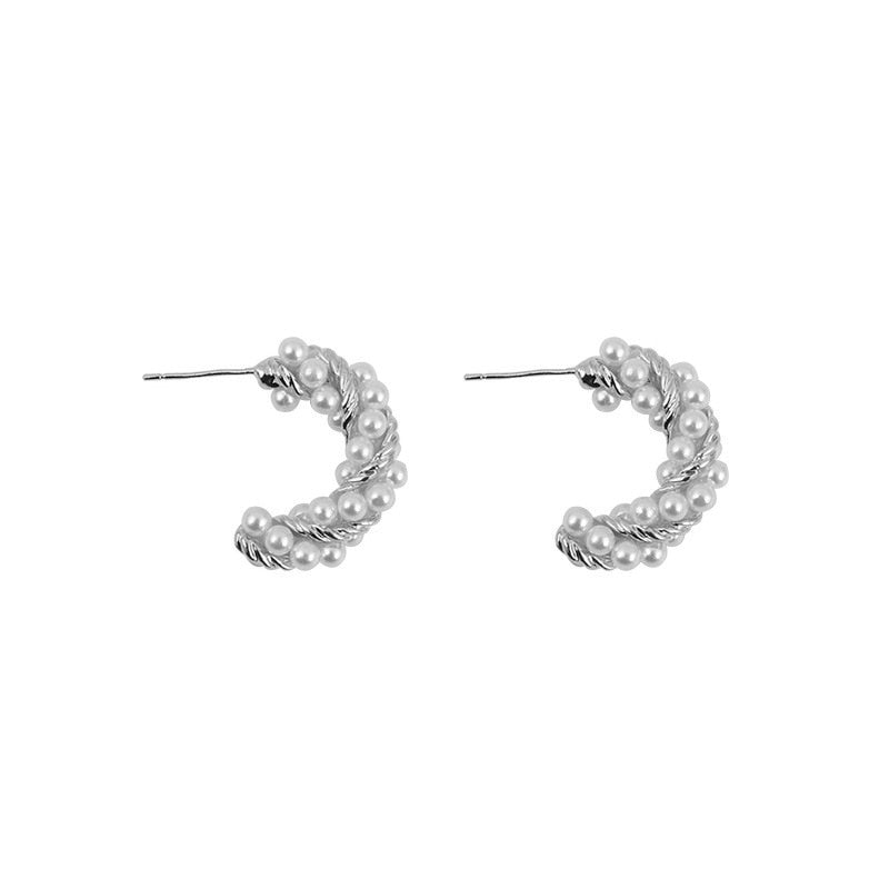 New Fashion Triangle Earrings Tassel Chain Earrings Anti-allergic Earrings For Women Long Earrings Boucle D&#39;oreille Femme