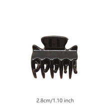 Load image into Gallery viewer, 1Pc Korean Solid Hair Claws Clip Elegant Geometric Hair Clips Hairpins Barrette Headwear for Women Girls Hair Accessories Gifts