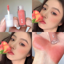 Load image into Gallery viewer, Matte Milk Tea Warm Color Blush Eyeshadow Long-lasting Smooth Make Up Liquid Eye Face Pink Blusher Cream Makeup Daily Cosmetics