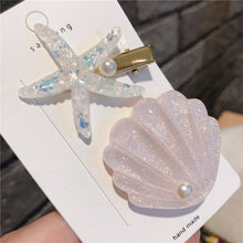 Load image into Gallery viewer, Elegant Starfish Star Shell Hair Clips For Ladies Hairpins Summer Beach Holiday Party Barrettes Hair Accessories Dropshipping