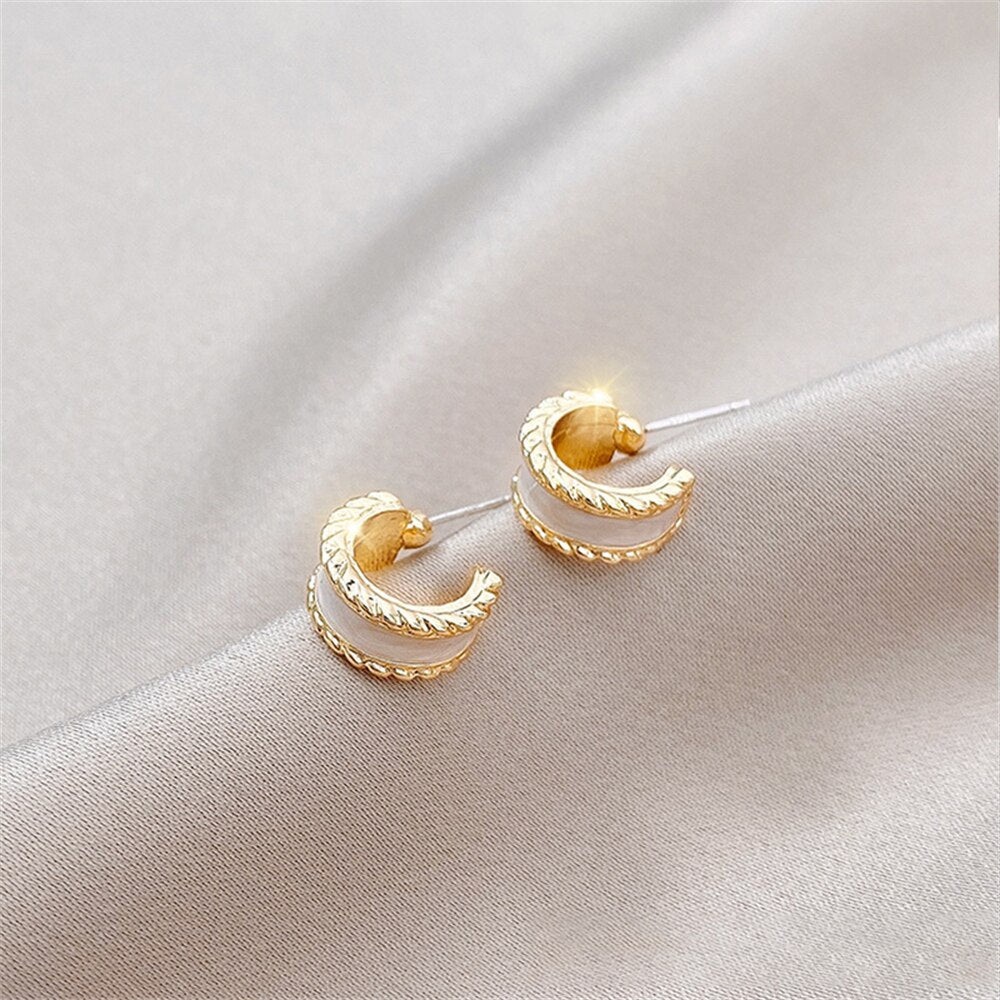 WYBU 2022 NEW 925 Silver Needle Geometric Pearl Women&#39;s Earrings Fashion Tassel High-end Earrings Temperament Retro Earrings