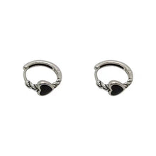 Load image into Gallery viewer, Earrings for Women Designer Sense Black Heart Earrings Temperament Joker Earrings Women Fashion Accessories