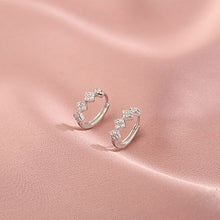 Load image into Gallery viewer, KOUDOUN Authentic Minimalist 925 Sterling Silver Twist Hoop Earring for Women Wedding Fine Silver Earring Jewelry Gift 2022