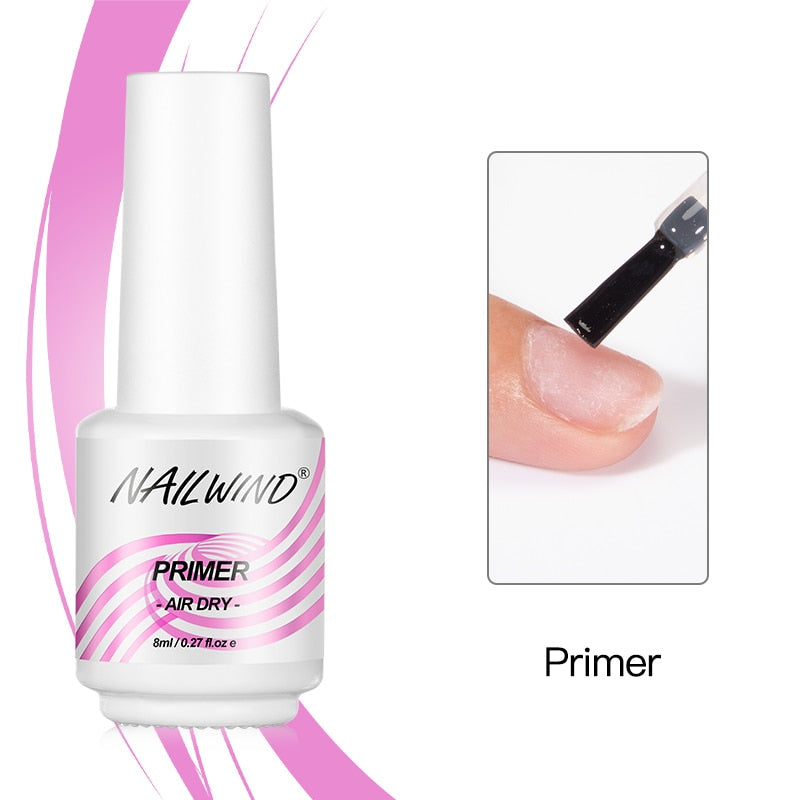 NAILWIND Gel Nail Polish Semipermanent Varnish UV Color Nail Glue Pink Nail Polish Glitter Led Esmalte Top Base Coat Gel Varnish