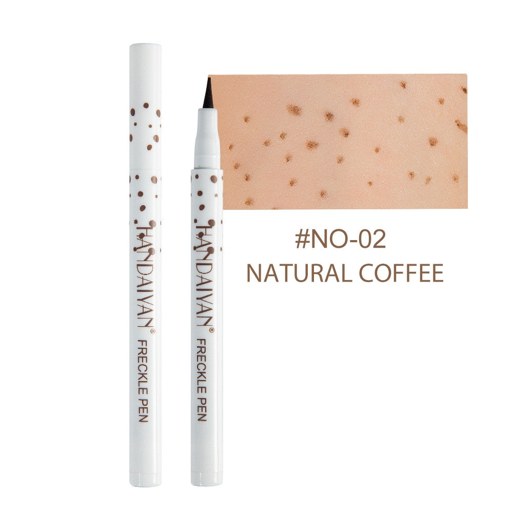 1PC Brown Lifelike Freckle Pen Concealer Dot Spot Pen Waterproof Long Lasting Easy and Convenient Face Concealer Makeup Cosmetic