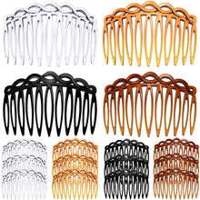 Load image into Gallery viewer, French Hair Side Combs Plastic Twist Comb Hair Clip Combs Accessories for Girls Women DIY Clip Hair Accessories