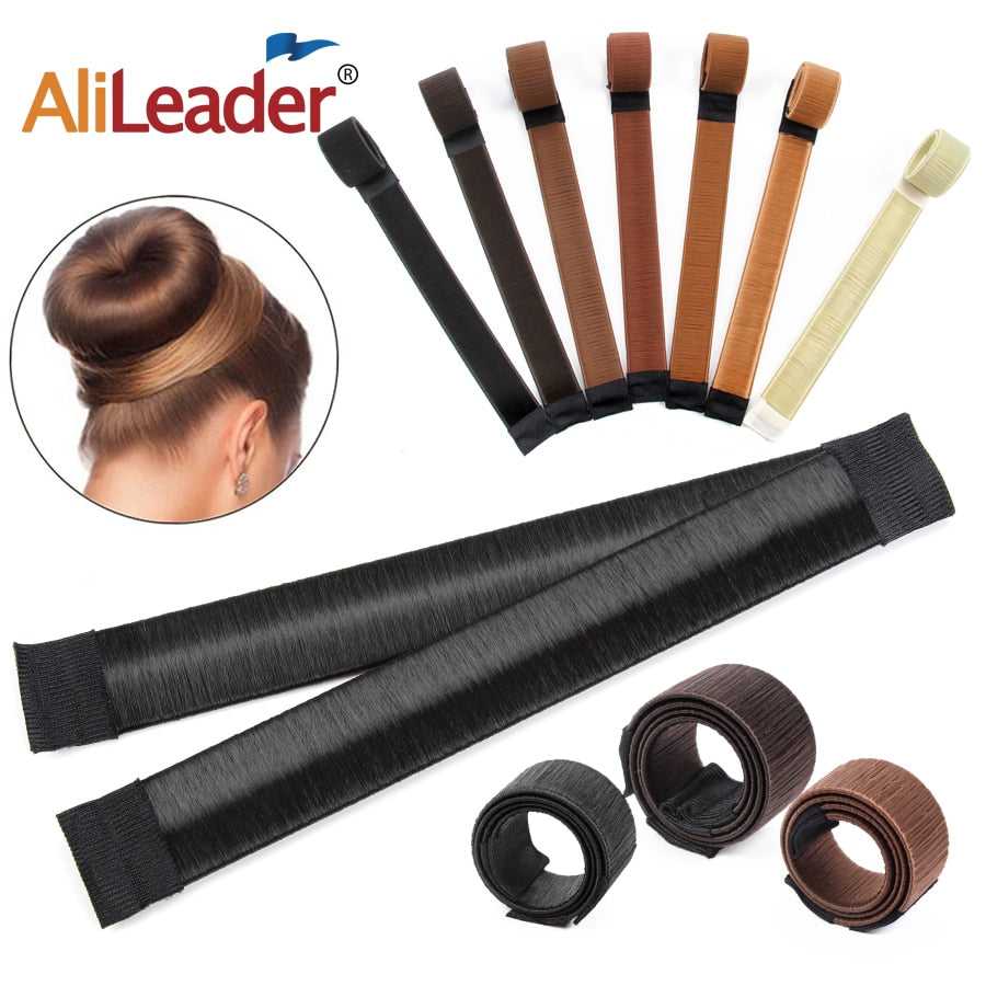 Alileader Hot Fashion Magic Hair Bun Maker Hair Accessories Chignon Donut Bagel For Hair Tools Hairpin Hair Rollers For Women