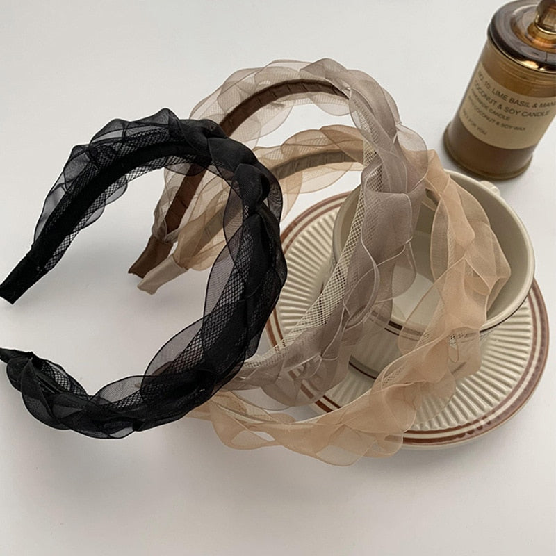 Headbands for women designer hair bands accessories scrunchie hoops korean fashion 2022 Spring girl decoration vintage style new
