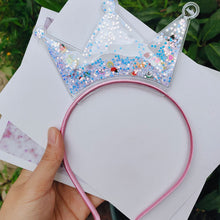 Load image into Gallery viewer, 1PC Fashion Women Girls Cat Ears Headband Hair Accessories Colored Sequins Crown Hair Band Cute Children Styling Tools Headwear