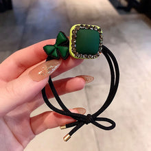 Load image into Gallery viewer, 2022 New Hair Accessories Elegant And Light Luxury Hair Ring Temperament Diamond-Studded Pearl Head Rope Simple Rubber Band