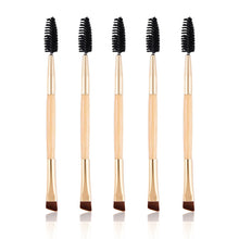 Load image into Gallery viewer, 7Pcs Face Makeup Brushes Set Cosmetic Foundation Blush Eye Shadow Blush Brush Make Up Brush Shadow Oblique Eyebrow Brush Tool