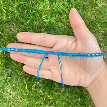 Load image into Gallery viewer, Semi-Finished Nylon Thread Braided  With Gold Beads Bracelets Can DIY Hang Any Accessory You Like Available In Variety Of Colors