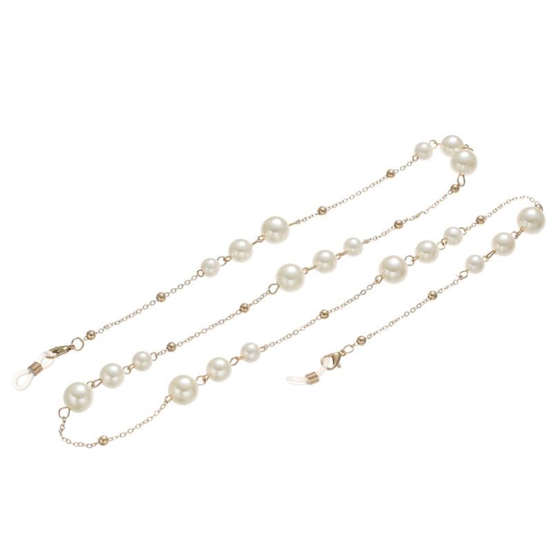2022 New Simple Pearls Glasses Chain Fashion Pearl Mask Chain Beads Glasses Chains Anti-Lost Sunglasses Accessories Wholesale