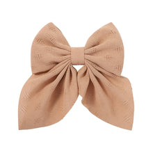 Load image into Gallery viewer, 1Piece Big Hair Bow Ties Hair Clips Satin Two Layer Butterfly Bow For Girls Bowknot Hairpin Trendy Hairpin Hair Accessories