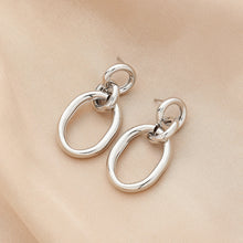 Load image into Gallery viewer, 2022 New Women Stainless Steel Unusual Chain Earrings Fashion Drop Earrings 2021 Punk Gothic Chain Earrings For Female Jewelry