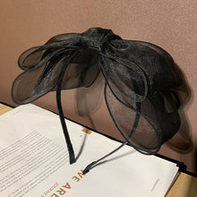 Load image into Gallery viewer, Three-tier Velvet Bow Hairbands платье Vintage Cute luxury headband кокошник ободок Women Girls Hairbands Hair Accessories 2022