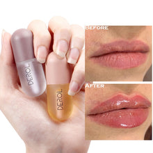 Load image into Gallery viewer, Day Night Instant Volume Lips Plumper Oil Moisturizing Repairing Reduce Lip Fine Line Serum Cosmetic Sexy Lip Gloss Makeup