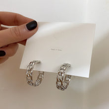 Load image into Gallery viewer, Geometric Metal Earrings for Women Jewelry Gift Irregular Circle Square Earrings Femme Cold Fashion Korean Women&#39;s Earrings 2022