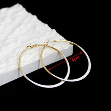 Load image into Gallery viewer, White Color Hanging Earrings for Women Korean Fashion Long Dangle Earrings Crystal Tassel Earrings Birthday Gift pendientes
