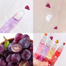Load image into Gallery viewer, Fresh Fruit Roll-on Lip Balm Lip Makeup Primer Moisturizing Clear Transparent Lip Oil Long Lasting Hydrating Lip Gloss Cosmetics