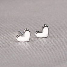 Load image into Gallery viewer, 925 Silver Needles Mini Stud Earrings for Women Prevent Allergy Butterfly Elk Daisy Ghost Heart Ear Studs Christmas Xmas Jewelry