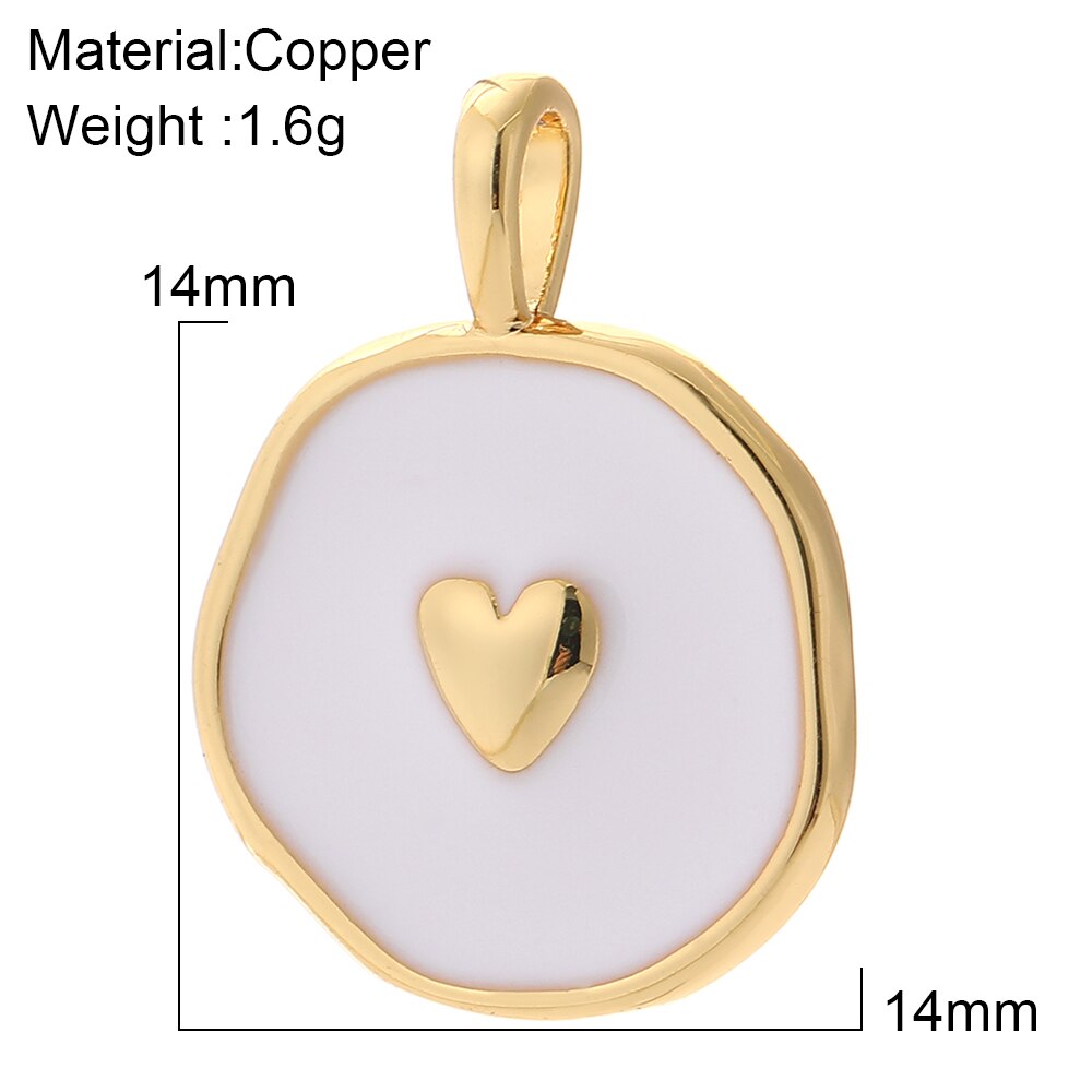 Heart Eye Charms for Jewelry Making Supplies Angel Butterfly Pendant Design Diy Necklace Stainless Steel Clavicle Chain Collares