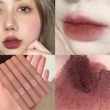 Load image into Gallery viewer, CVZ Mud Milk Tea Lip Gloss 6 Color Matte Liquid Lipstick Makeup Soft Lasting Waterproof Korean Cosmetics Maquillaje New TSLM1