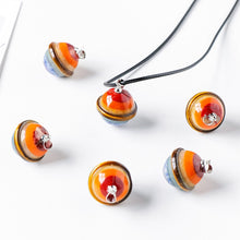 Load image into Gallery viewer, 2022 Cretive Natural Stone 7 Chakra Pendant Necklace Women Universe Small Planet Saturn Necklace For Women Spiritual Jewelry